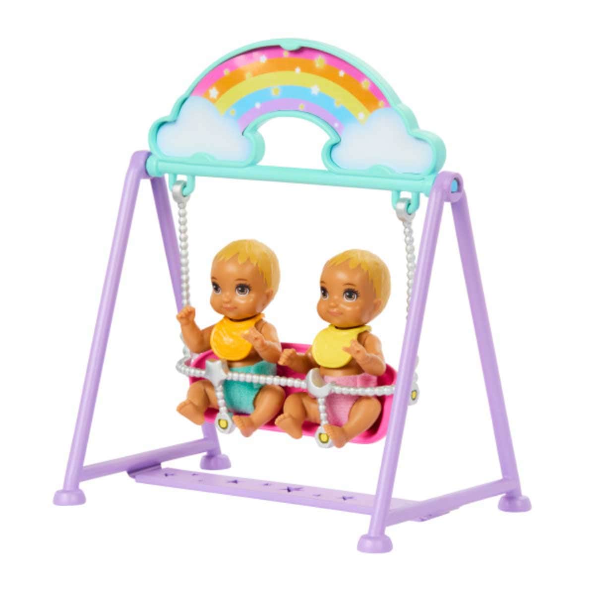 Barbie Skipper Babysitters Inc. Nursery Twinning Playset Girls, 3-4 Years