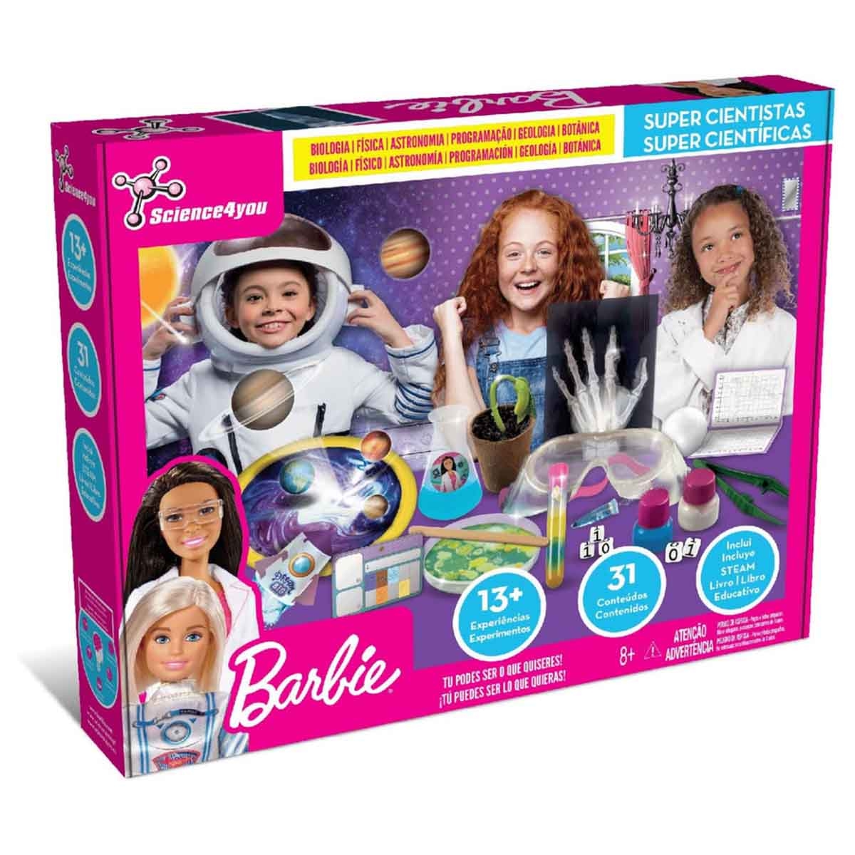 باربي مجموعة العلماء الصغار للبنات، 3-4 سنوات