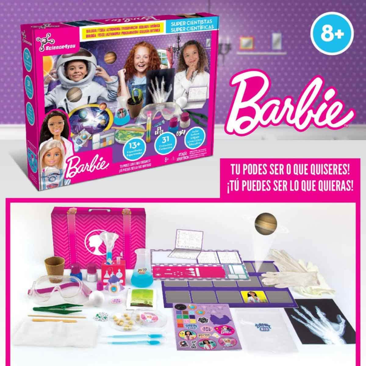 Barbie Super Scientists Playset Girls, 3-4 Years