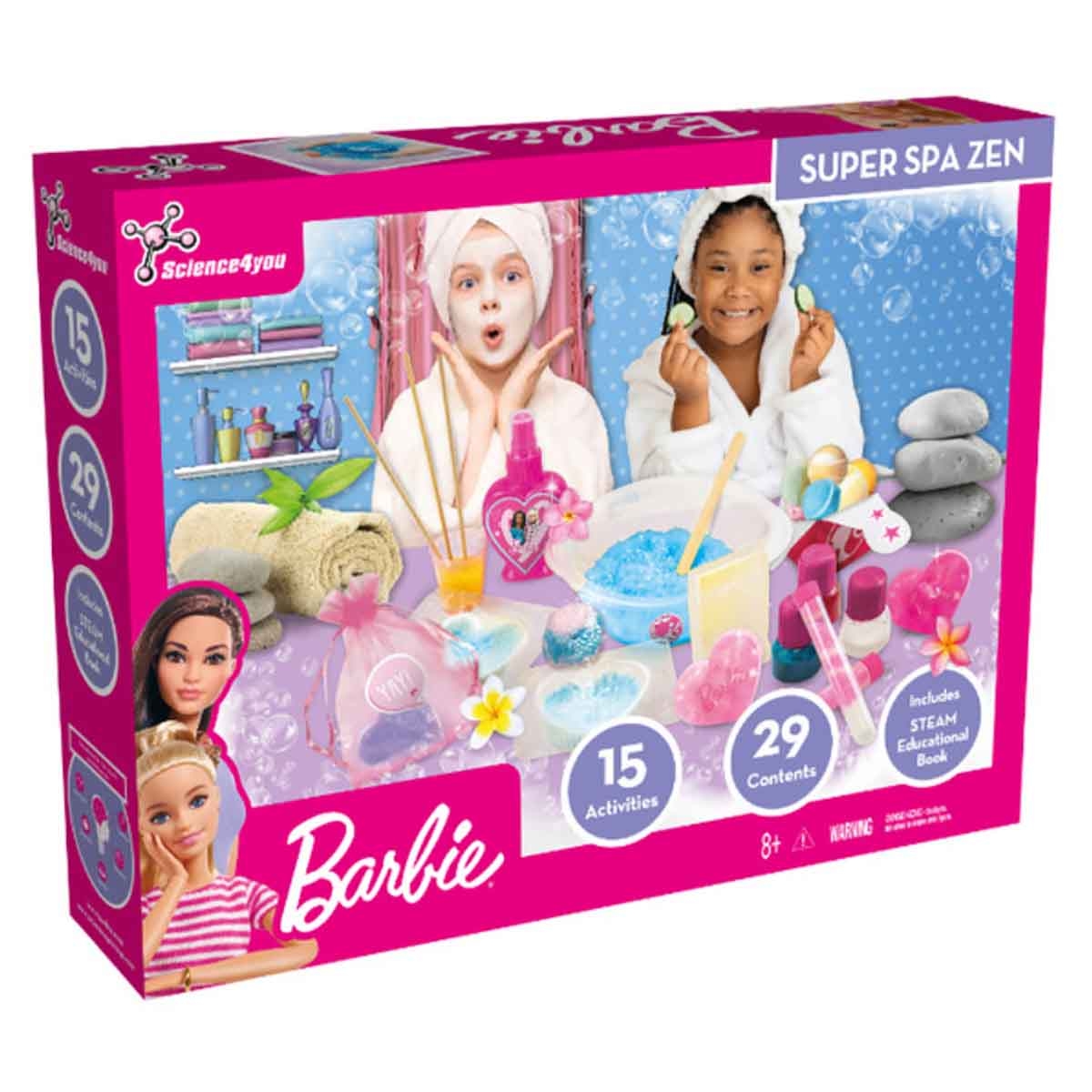 باربي مجموعة السبا الهادئ للبنات، 3-4 سنوات