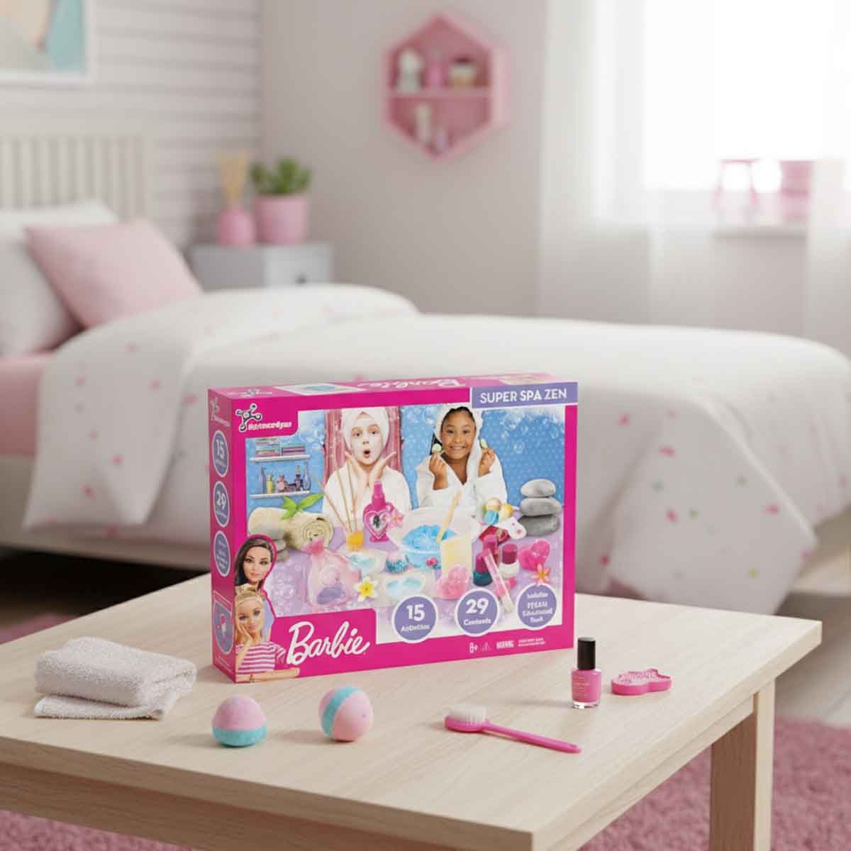 باربي مجموعة السبا الهادئ للبنات، 3-4 سنوات