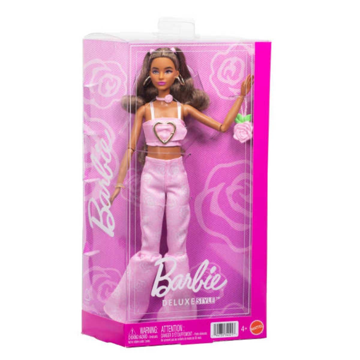 Barbie Tall Deluxe Fashionistas Flare Jeans Doll Girls, 3-4 Years