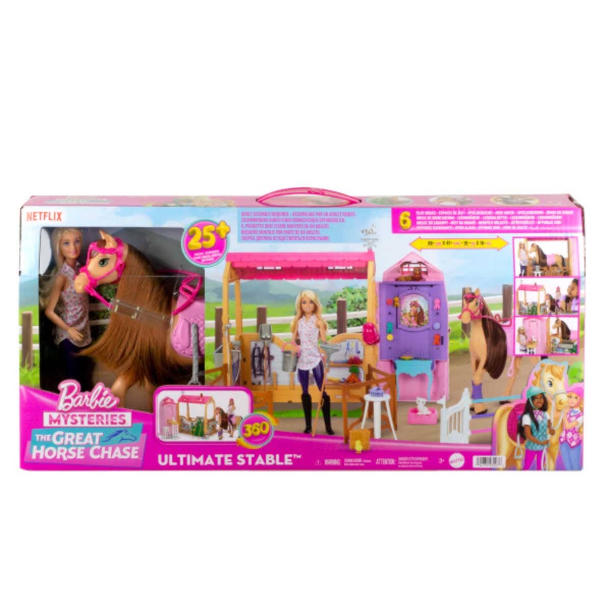 Barbie Ultimate Stable Playset Girls, 3-4 Years