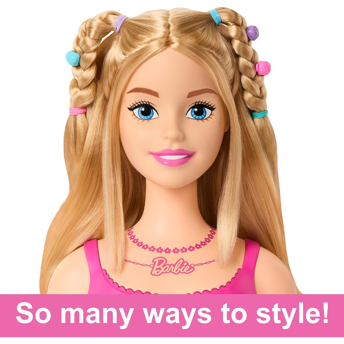 Barbie Value Blonde Styling Head Girls, 3-4 Years
