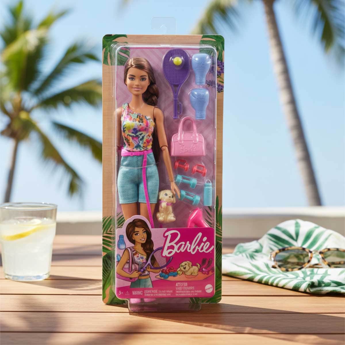 Barbie Wellness Workout Doll Girls, 3-4 Years