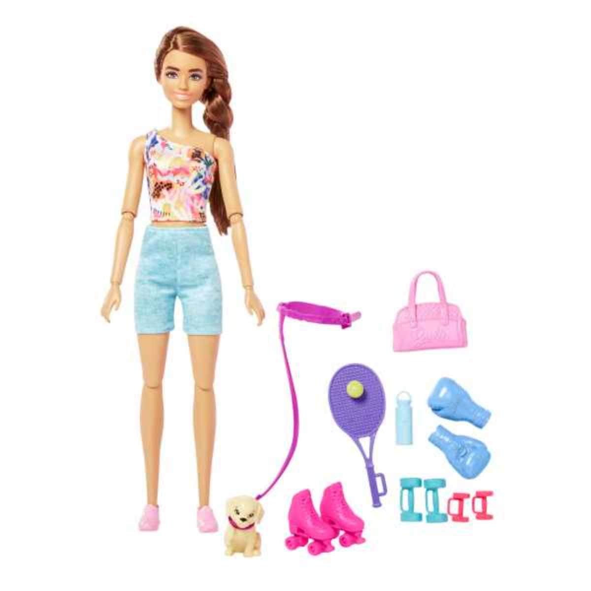 Barbie Wellness Workout Doll Girls, 3-4 Years