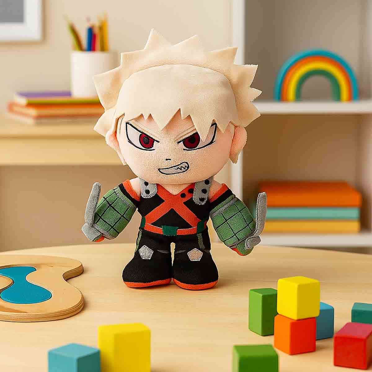 Barrado 10″ My Hero Academia Katsuki Plush Toy Unisex, 3-4 Years