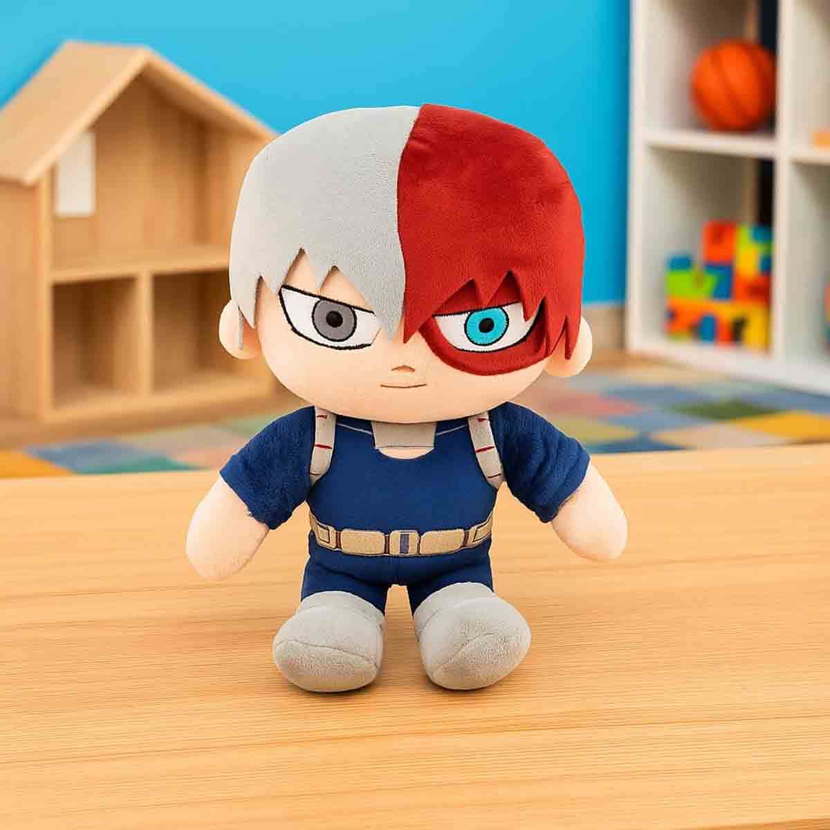 Barrado 10″ My Hero Academia Todoroki Plush Toy Unisex, 3-4 Years