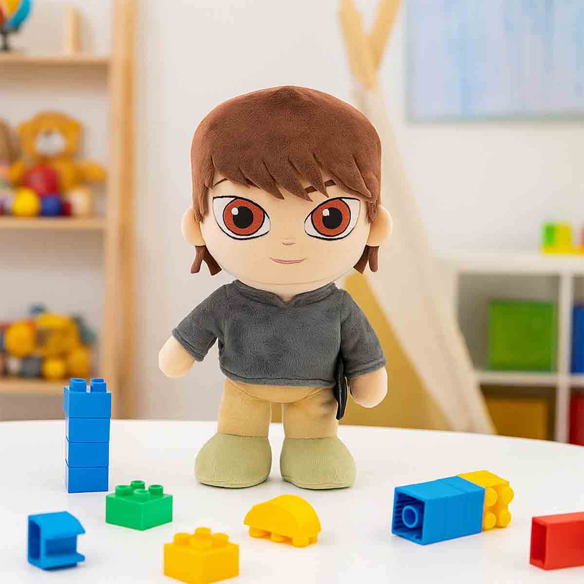 Barrado 11″ Death Note Light Yagami Plush Toy Unisex, 3-4 Years