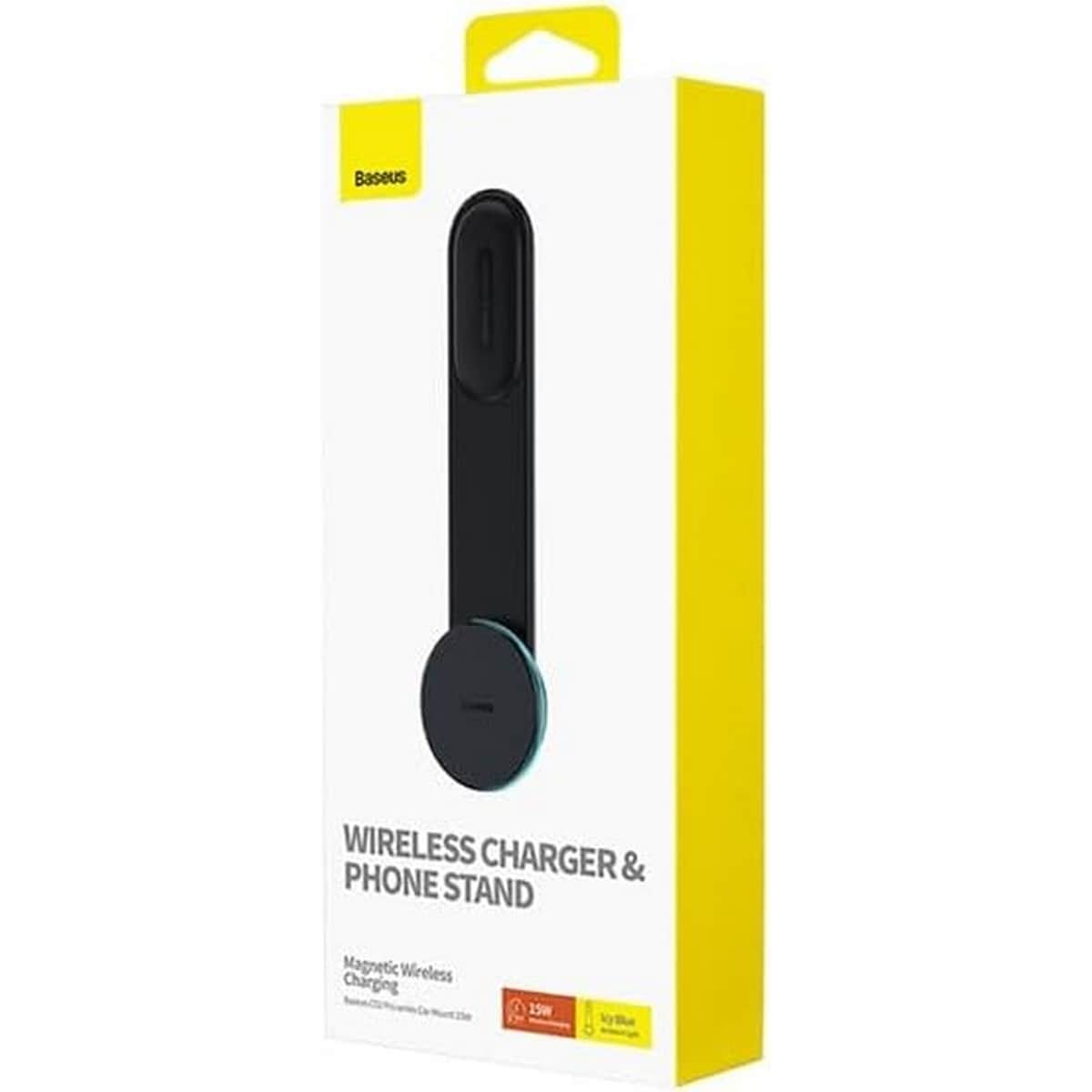 Baseus Black C02 Pro Series Magnetic Wireless Charging Car Mount