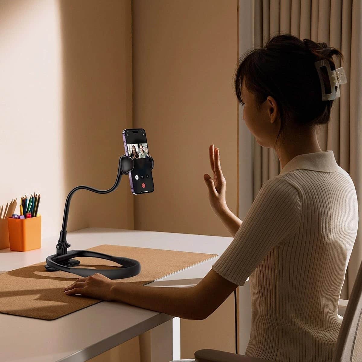 Baseus Black ComfortJoy Series Neck Phone Holder