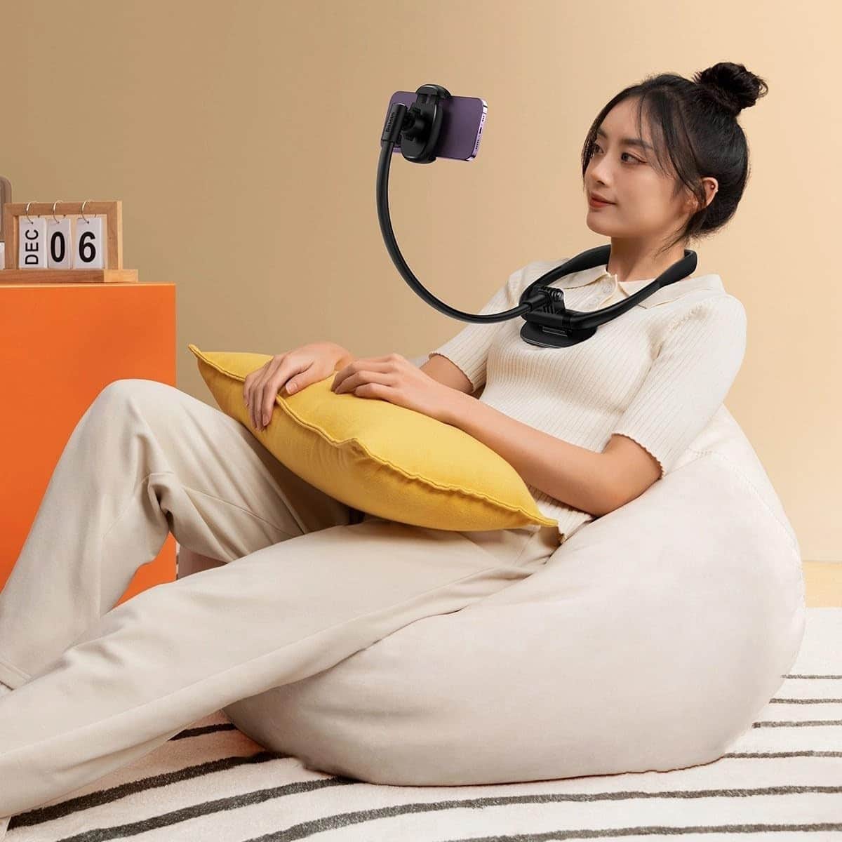 Baseus Black ComfortJoy Series Neck Phone Holder
