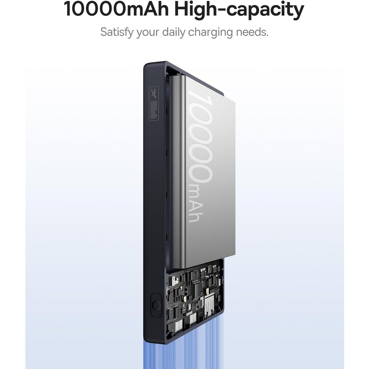 Baseus Black PicoGo Digital Display 10000mAh 20W Power Bank & Cable Set