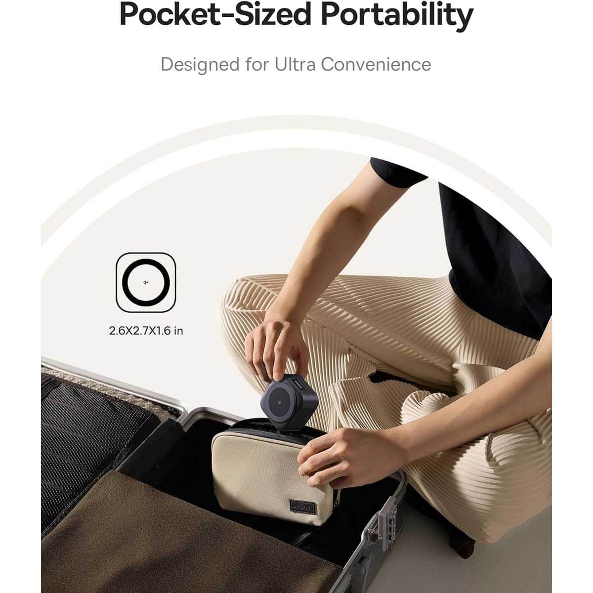 Baseus Black PicoGo Qi2 67W 2-in-1 Magnetic Wireless Charging Station & Cable Set