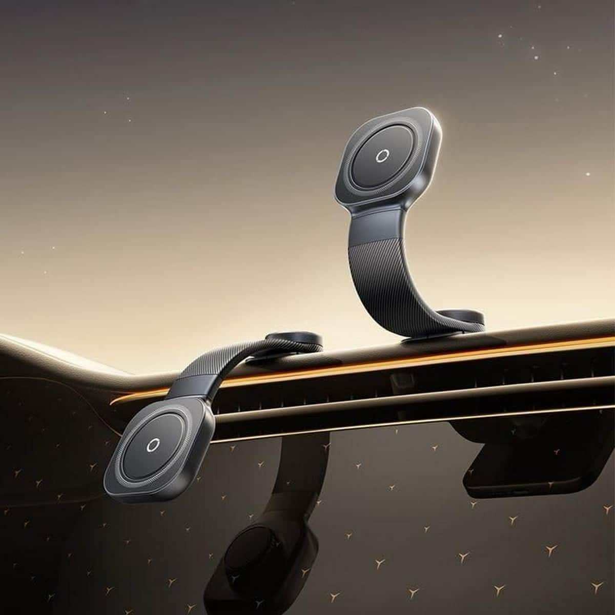 Baseus Black PrimeTrip C03 Stick-on Magnetic Car Mount