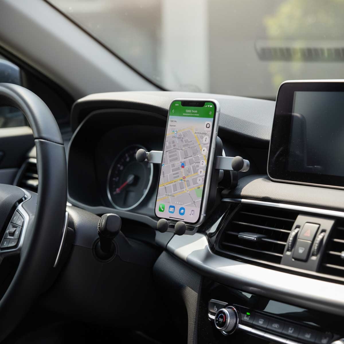 Baseus Black UltraControl Mega Series Folding Screen Car Mount