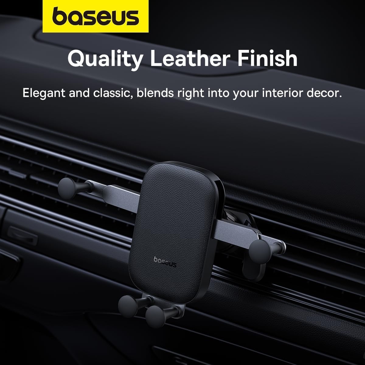 Baseus Black UltraControl Mega Series Folding Screen Car Mount