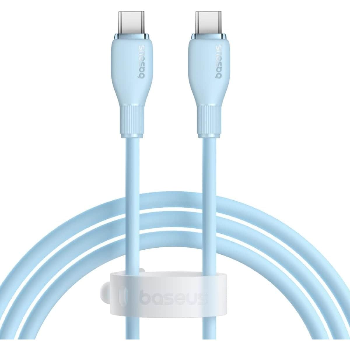 بيسوس كابل بودينغ سيريز USB-C إلى USB-C بقدرة 100 واط
