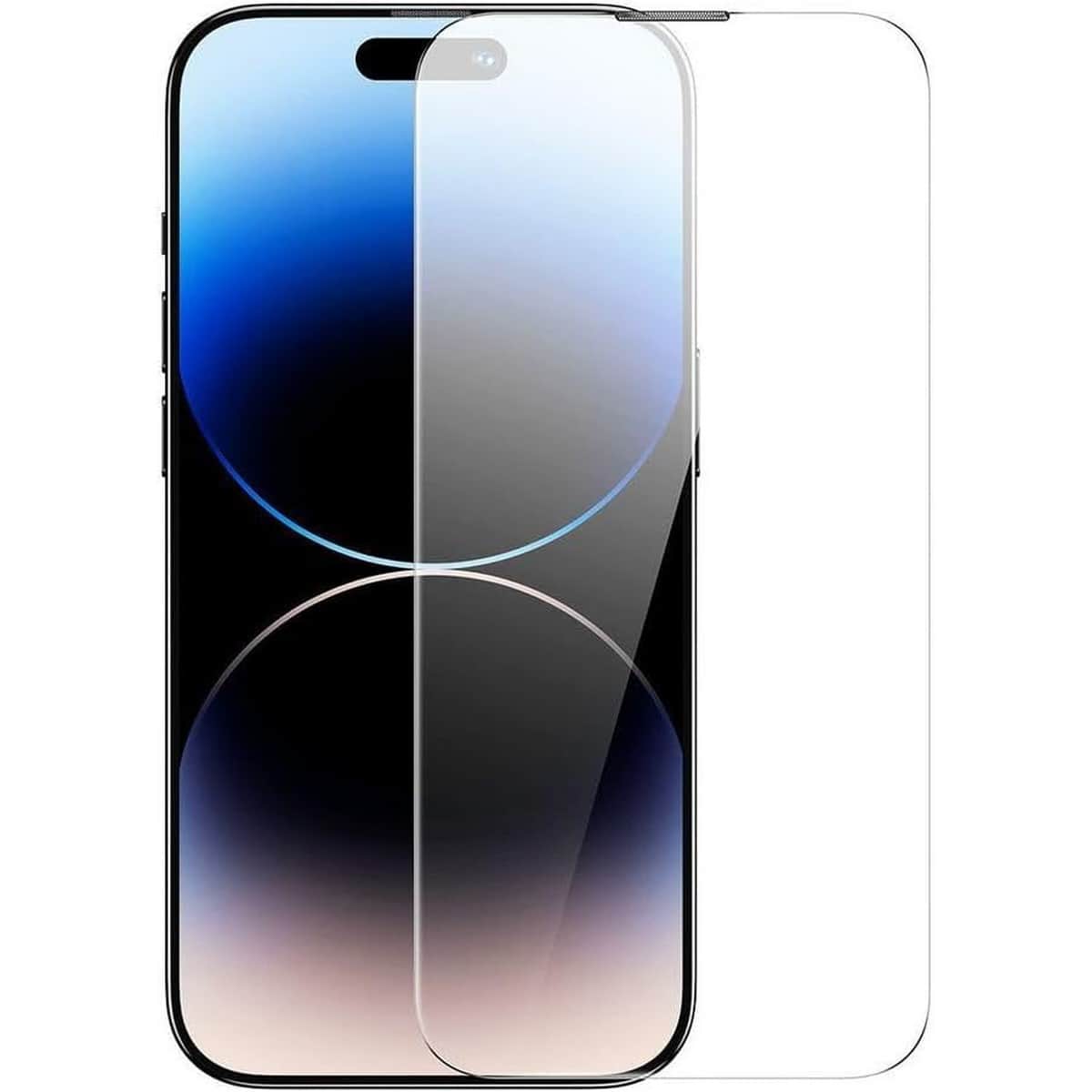Baseus Clear Sapphire Series HD Tempered Glass Screen Protector with Dust Filter for iPhone 15 Plus & 16 Plus