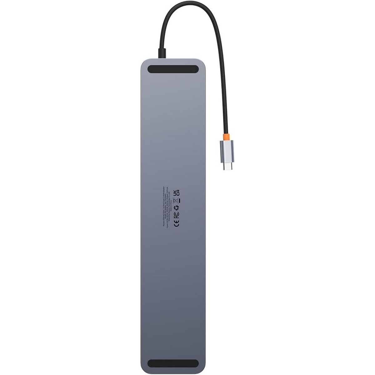 بيسوس رمادي داكن إيليت جوي جين 2 موزع USB-C بـ 12 منفذ