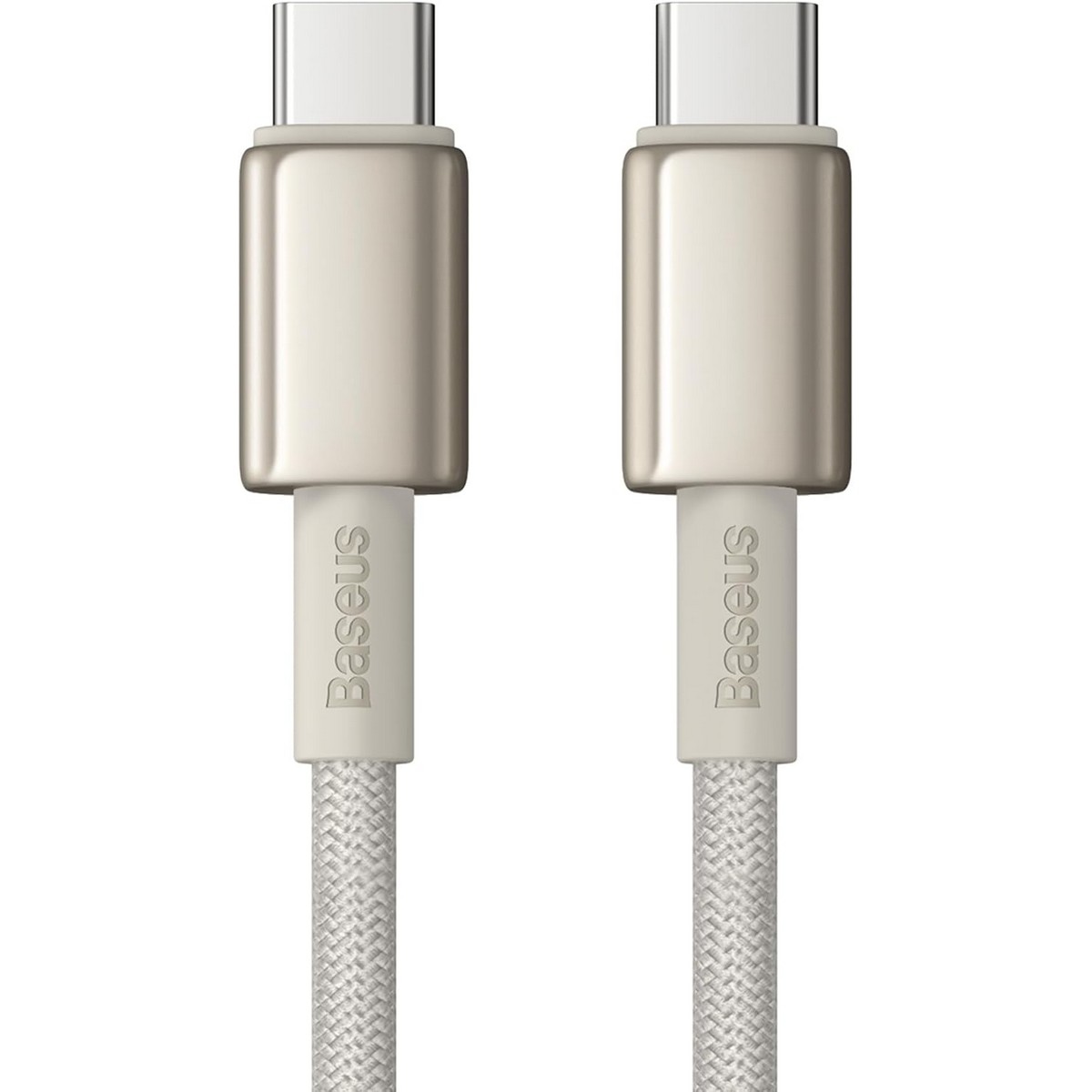 بيسوس كابل جولد تنغستن USB-C إلى USB-C بقدرة 100 واط