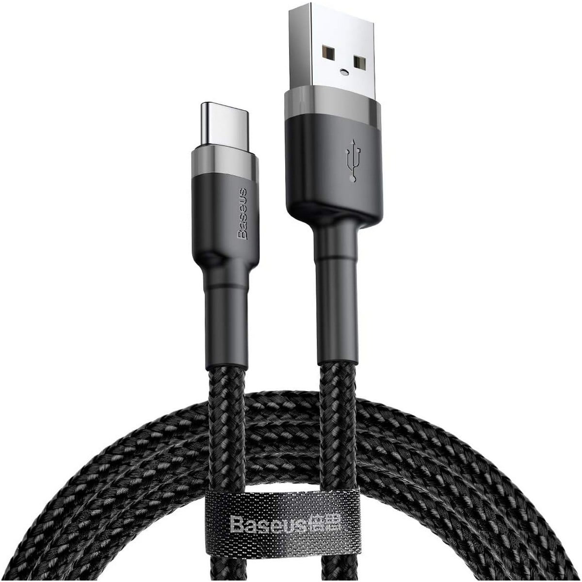 بيسوس كابل كافول USB-A إلى USB-C بقدرة 3A بطول 1 متر