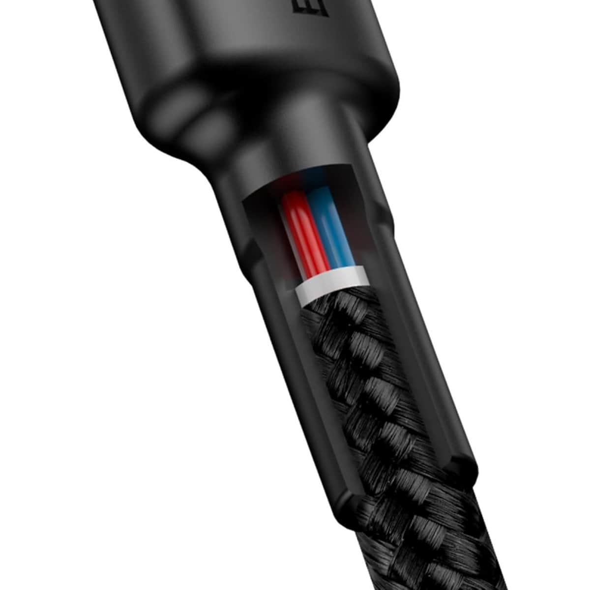 بيسوس كابل كافول USB-C إلى USB-C بقدرة 60 واط PD 2.0