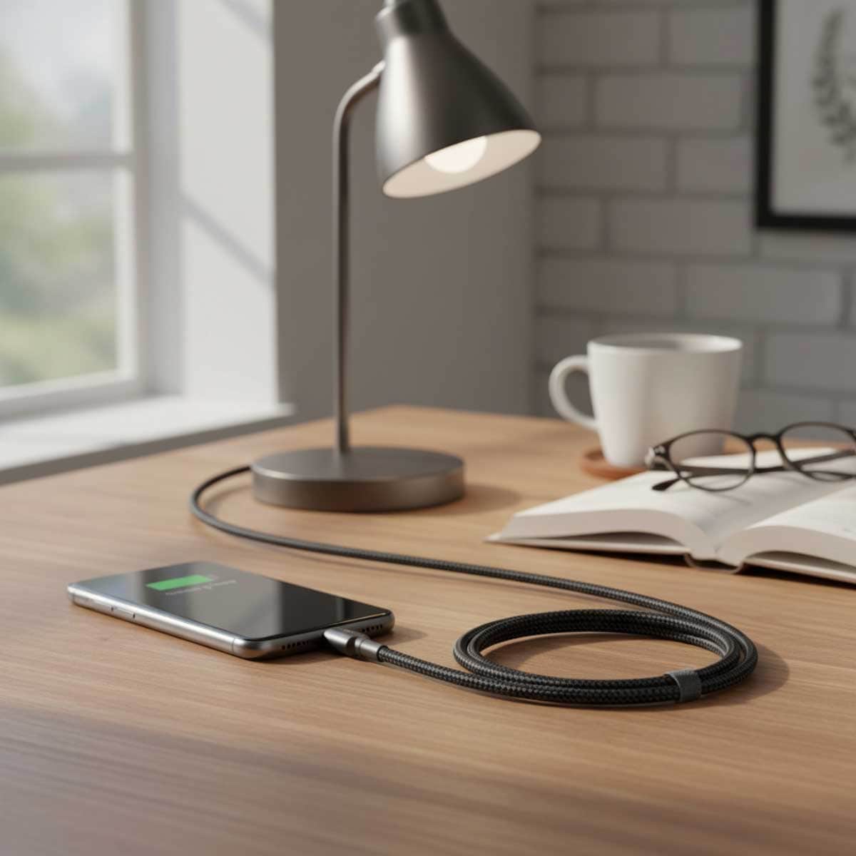 بيسوس كابل كافول USB-A إلى USB-C بقدرة 2A