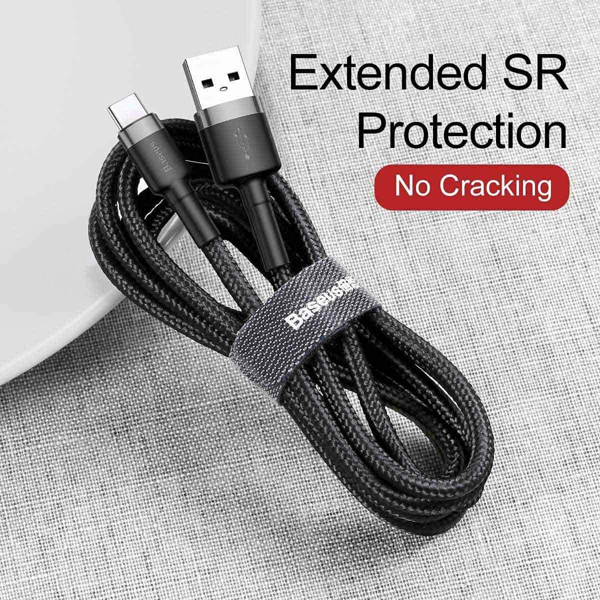 بيسوس كابل كافول USB-A إلى USB-C بقدرة 2A