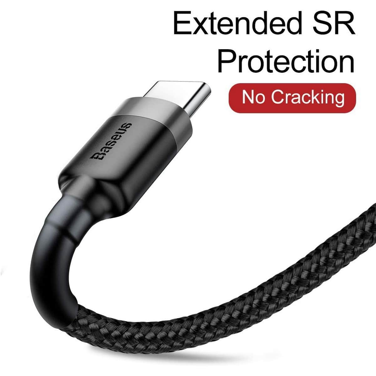 بيسوس كابل كافول USB-A إلى USB-C بقدرة 2A