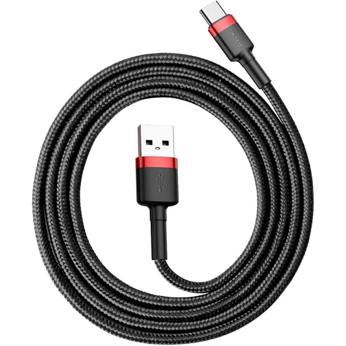 بيسوس كابل كافول USB-A إلى USB-C بقدرة 3A بطول 1 متر