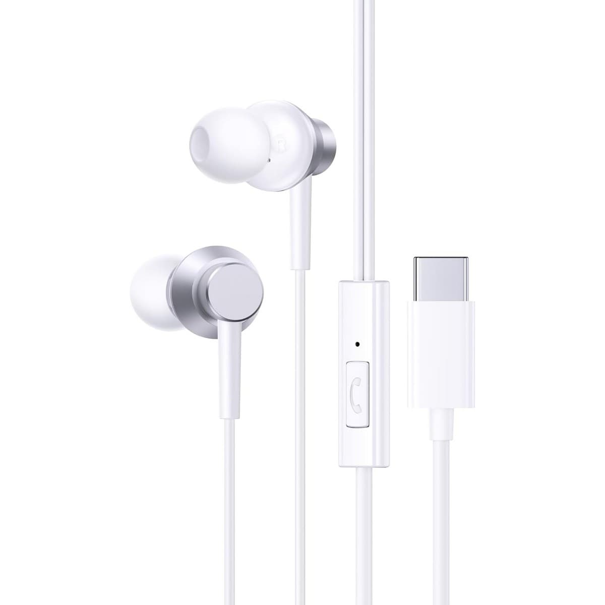 Baseus White Encok CZ11 Wired Earphones