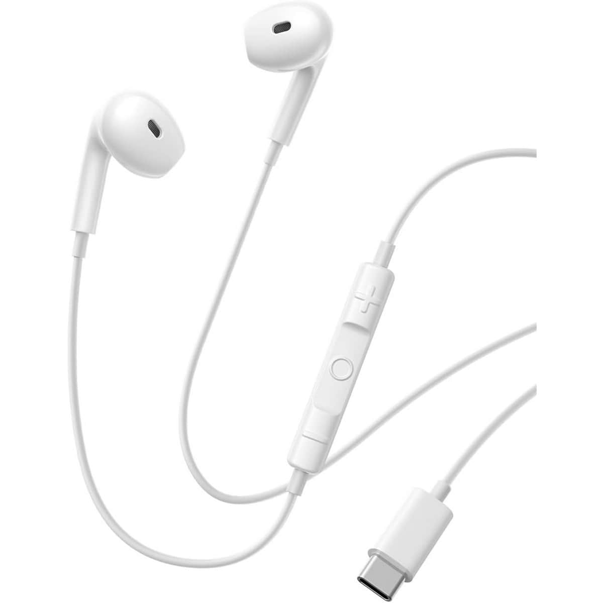 Baseus White Encok CZ19 Wired Earphones