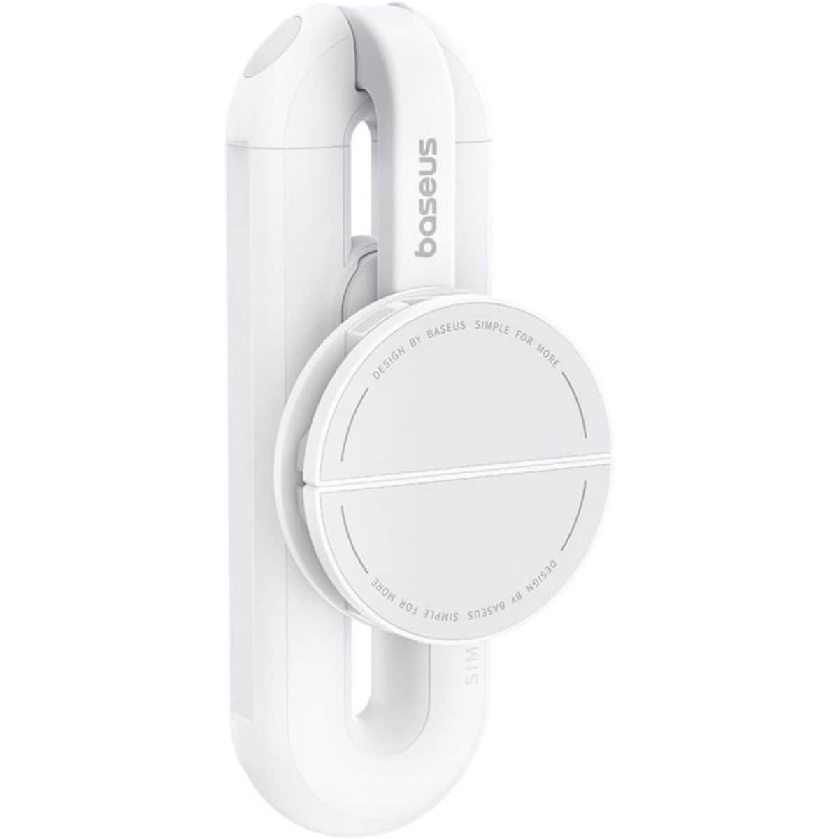 Baseus White TechShot Series Dual-Support Phone Selfie Stick