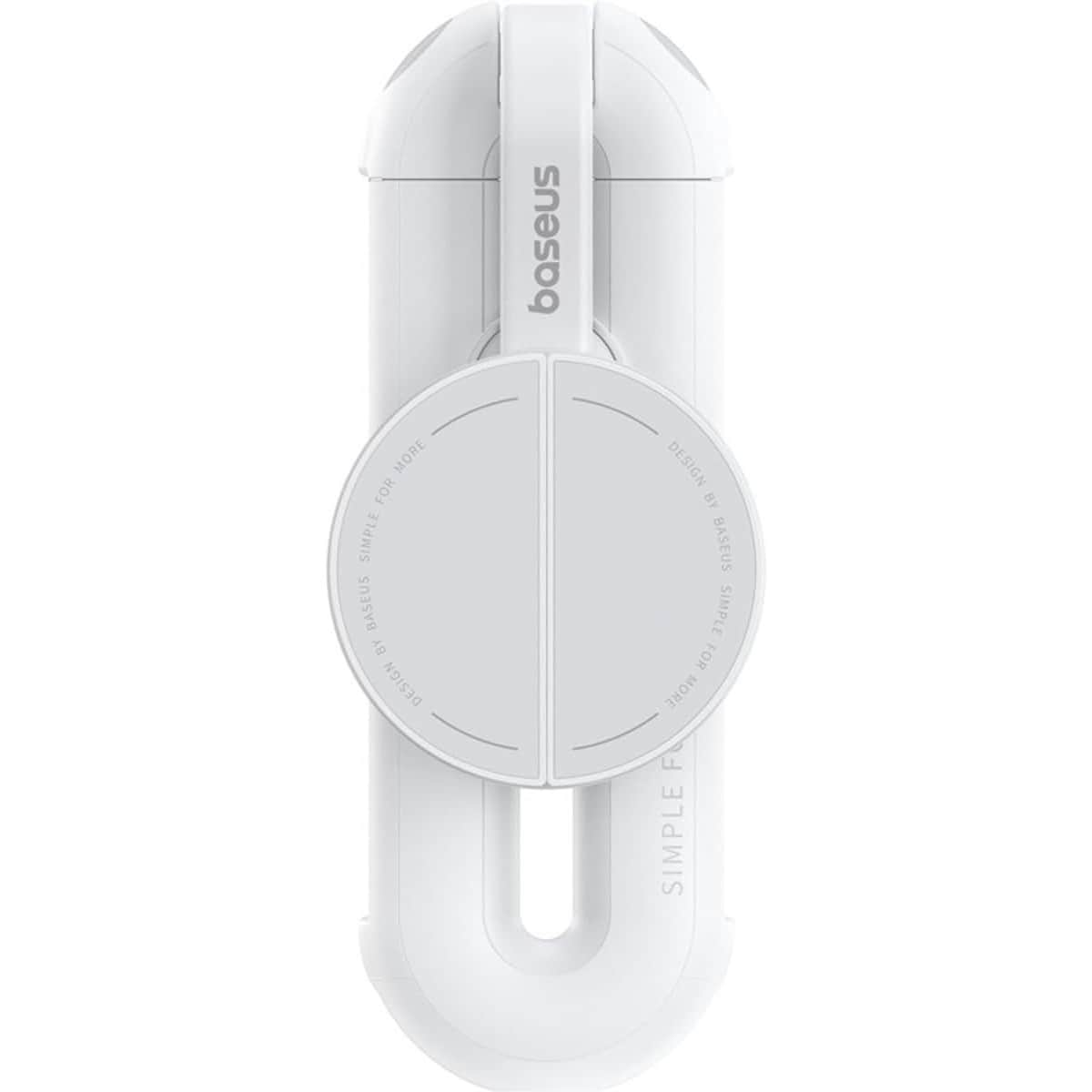 Baseus White TechShot Series Dual-Support Phone Selfie Stick