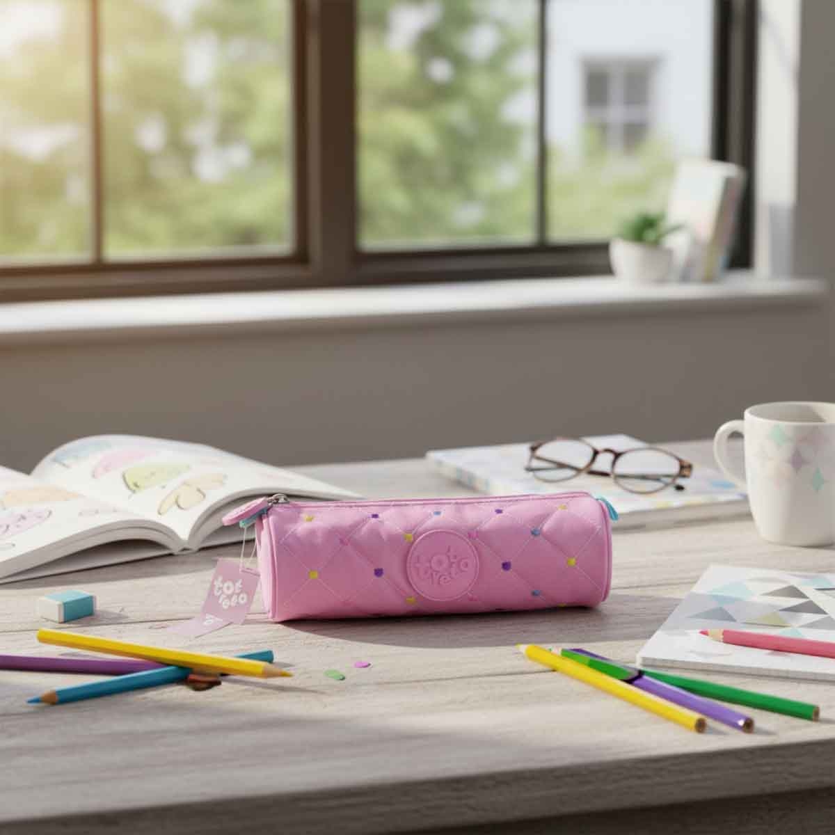 Basic Lightweight & Easy to Carry School Supplies Pencil Case