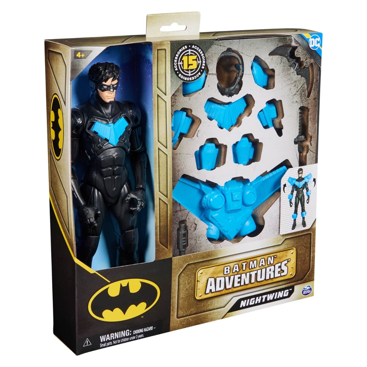 Batman 12" Nightwing Adventures Action Figure Unisex, 5-7 Years
