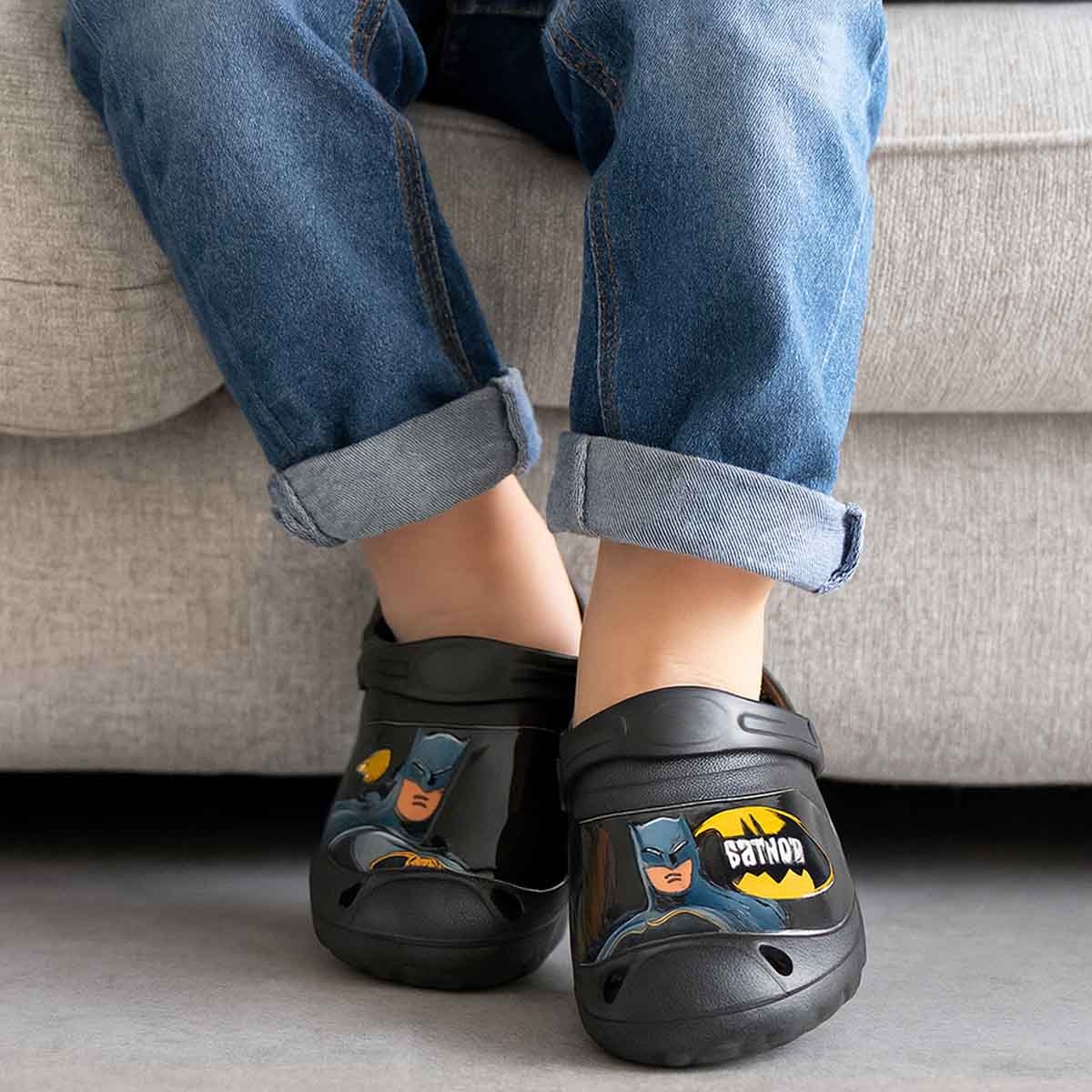 Batman EU Lightweight & Comfortable Slip-On Sandals Kids Klogs Boys
