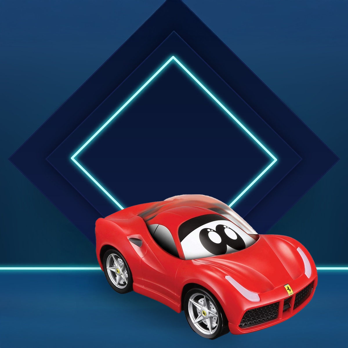 BB Junior Eco Drivers Ferrari Toddler, 0-2 Years