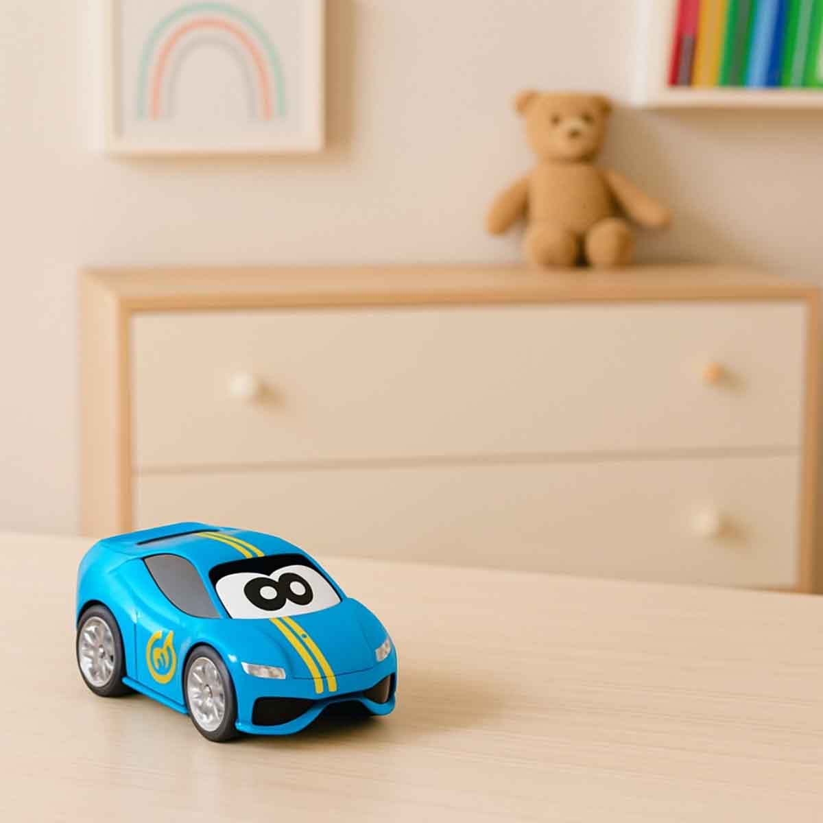 بي بي جونيور مجموعة سيارة لامبورغيني مع مجموعة عرض شاحنات مونستر الصغيرة من مايستو، للجنسين، 3-4 سنوات