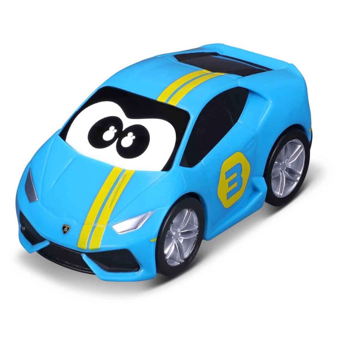 بي بي جونيور مجموعة سيارة لامبورغيني مع مجموعة عرض شاحنات مونستر الصغيرة من مايستو، للجنسين، 3-4 سنوات