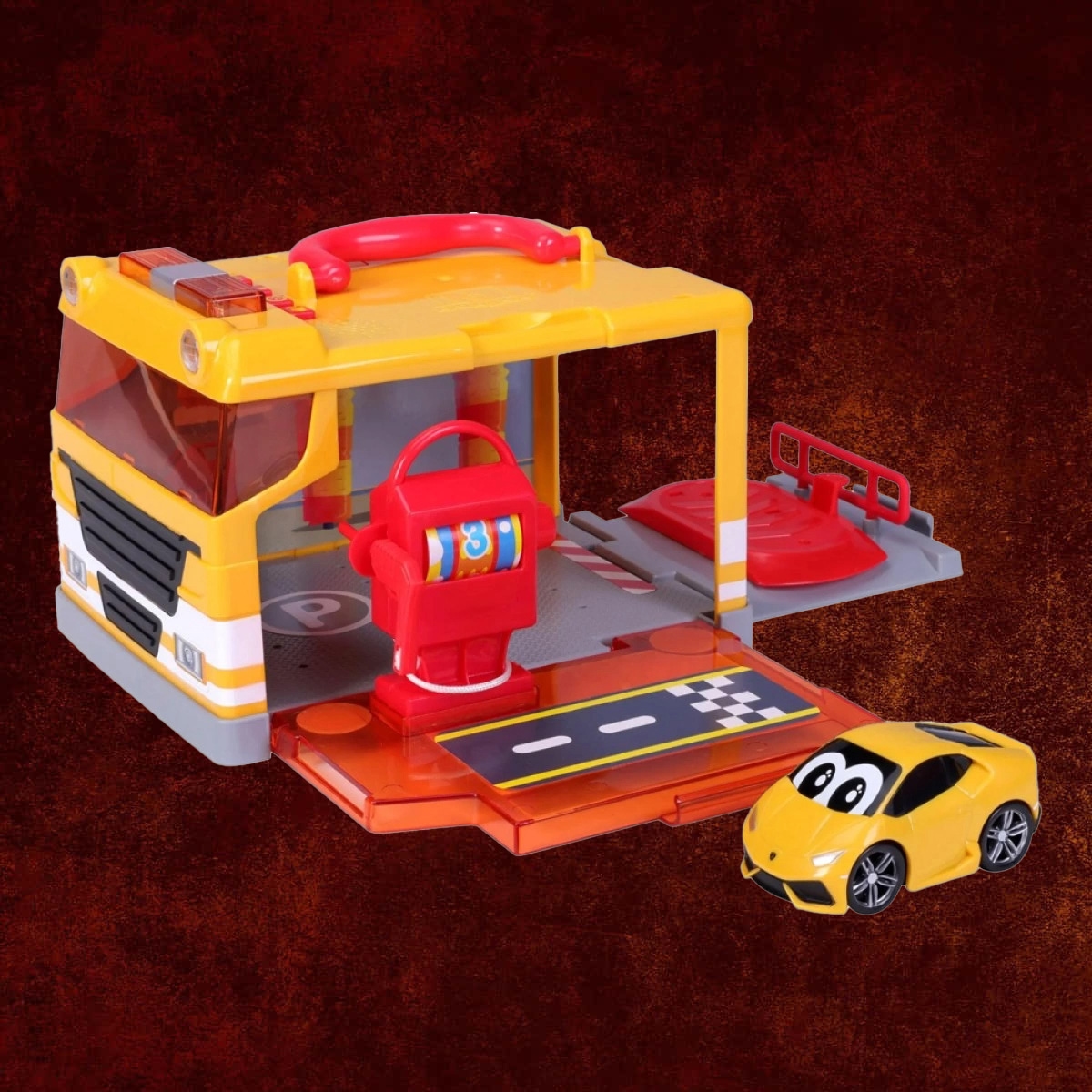 BB Junior My 1st Carry Along Garage Playset Unisex, 3-4 Years