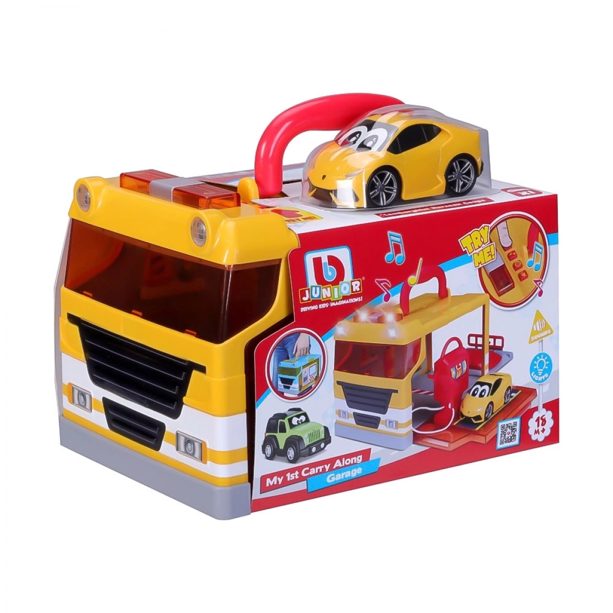 BB Junior My 1st Carry Along Garage Playset Unisex, 3-4 Years