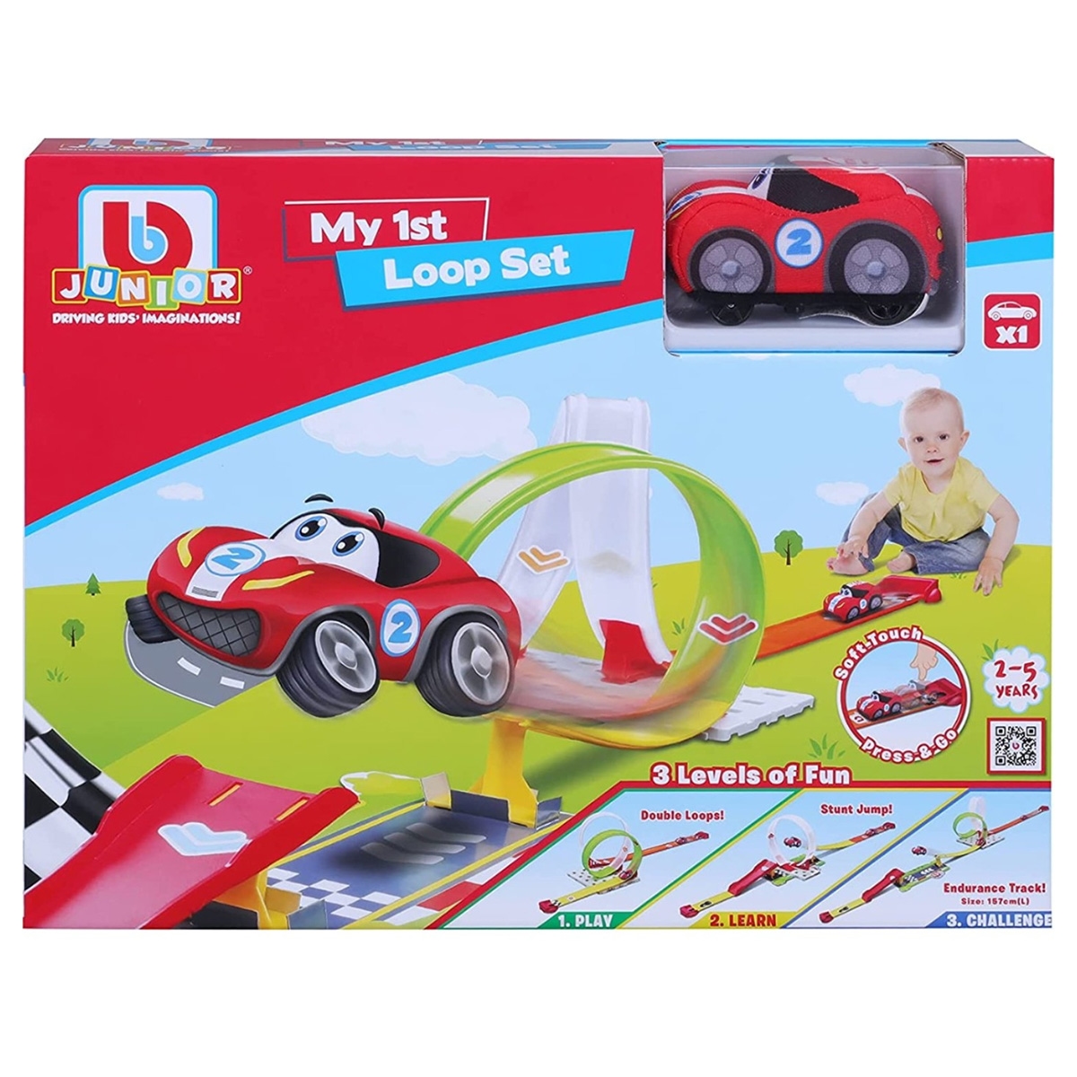 بي بي جونيور مجموعة الحلقات الأولى للجنسين، 3-4 سنوات