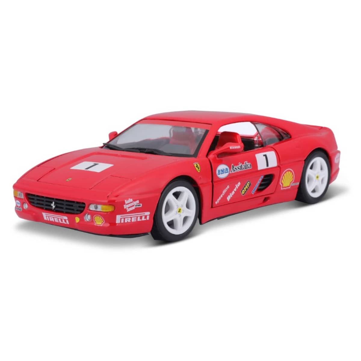Bburago 18-26306 1:24 Scale Ferrari F355 Challenge Diecast Car Boys, 3-4 Years