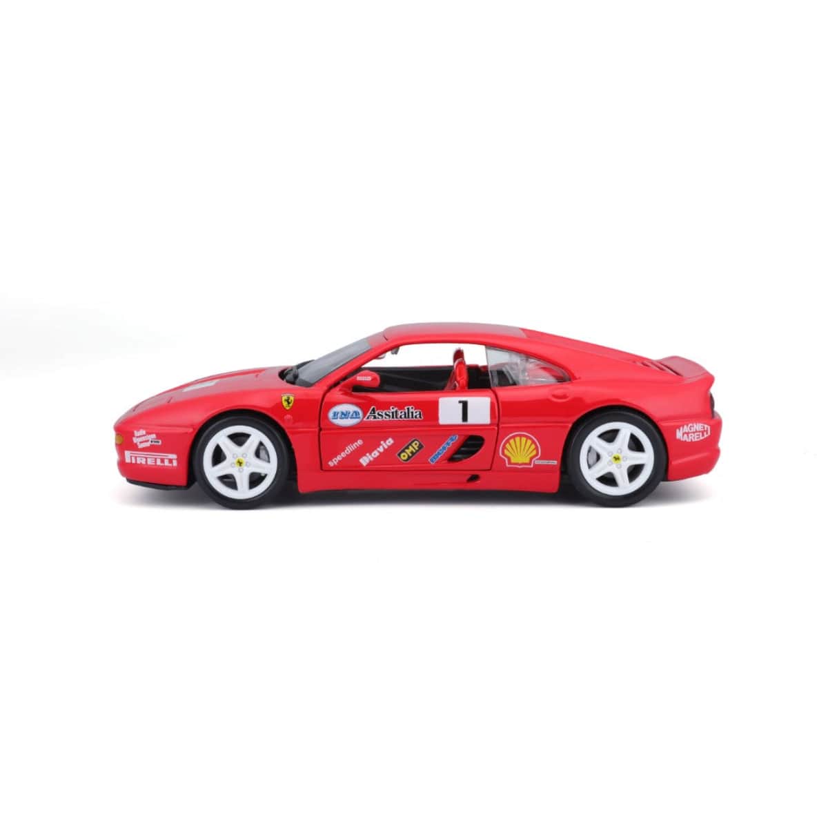 Bburago 18-26306 1:24 Scale Ferrari F355 Challenge Diecast Car Boys, 3-4 Years