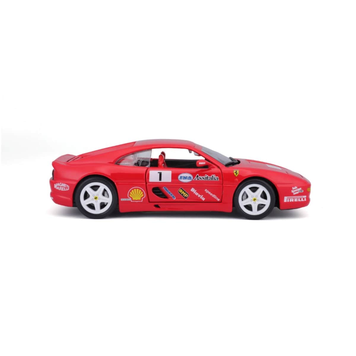 Bburago 18-26306 1:24 Scale Ferrari F355 Challenge Diecast Car Boys, 3-4 Years