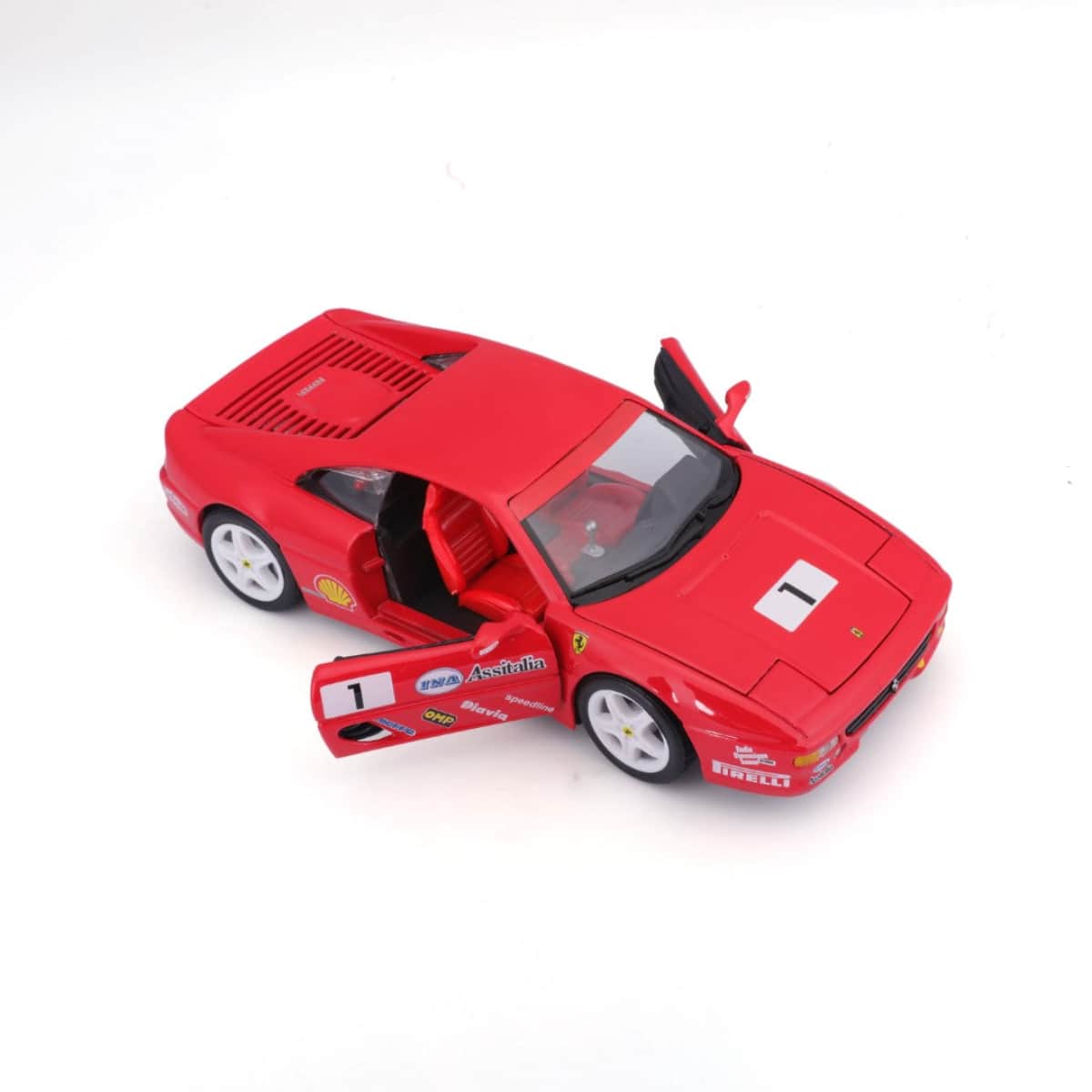 Bburago 18-26306 1:24 Scale Ferrari F355 Challenge Diecast Car Boys, 3-4 Years