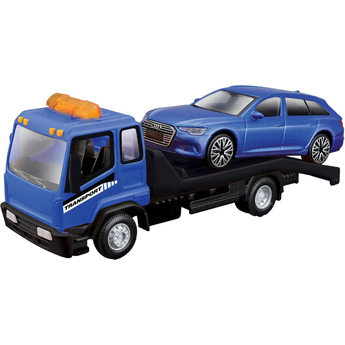 Bburago 18-31399 1:43 Scale Street Fire Assorted Flatbed Transport Playset Boys, 3-4 Years