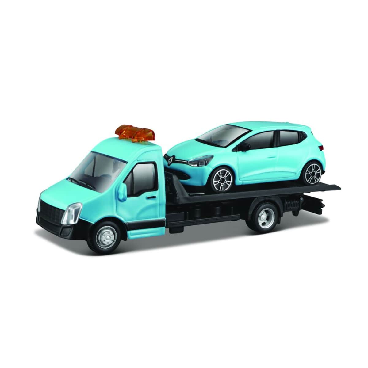 Bburago 18-31400 1:43 Scale Street Fire Assorted Flatbed Transport Playset Boys, 3-4 Years